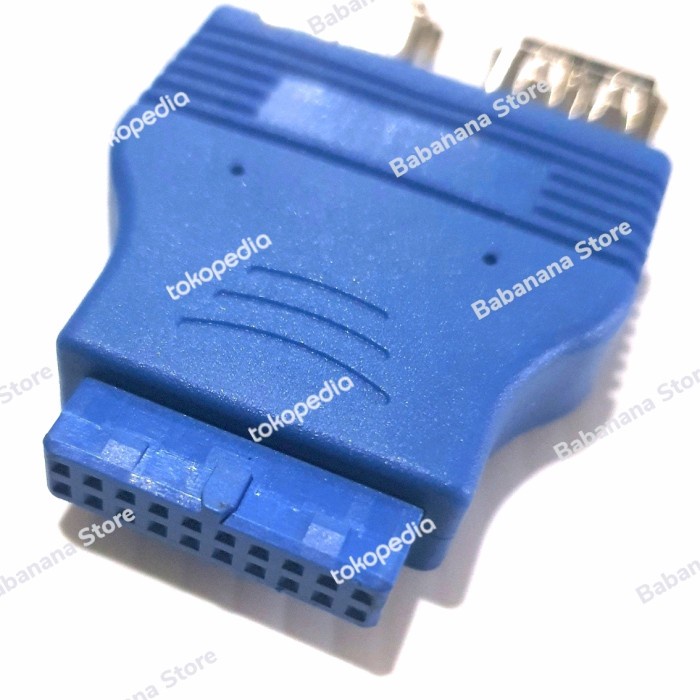 usb 3.0 hub 20 pin to dual usb 3 internal motherboard mobo splitter