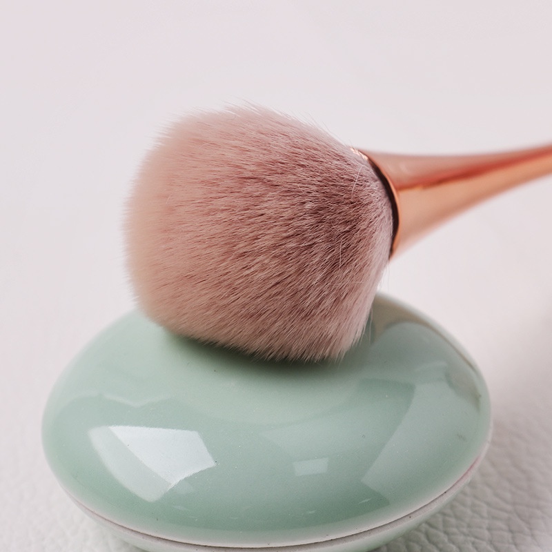 Kuas Make Up Besar Powder Brush Untuk Bedak Tabur Large Powder Blush On Bulu Lembut MakeUp Brushes Tools