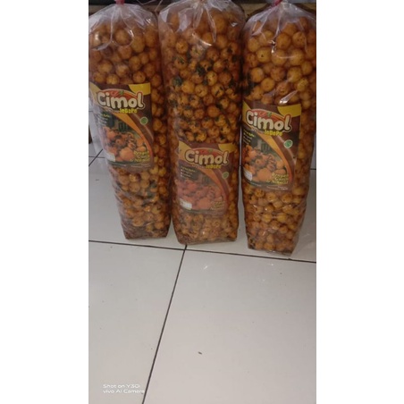 CIMOL KERING / Cimol kering pedas daun jeruk 250 gr / cimol kering asin