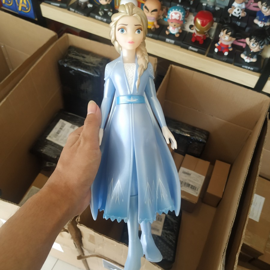 Figure mainan Ana Elsa Frozen set 2 pcs 32 cm