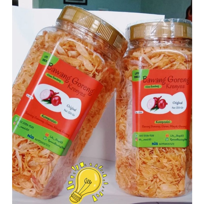 

Bawang Goreng asli Sumenep 250gr Original