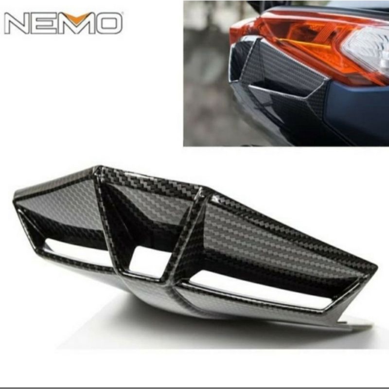 Tutup bawah lampu Belakang Nmax 2020 2021 2022 New Nmax Carbon nemo