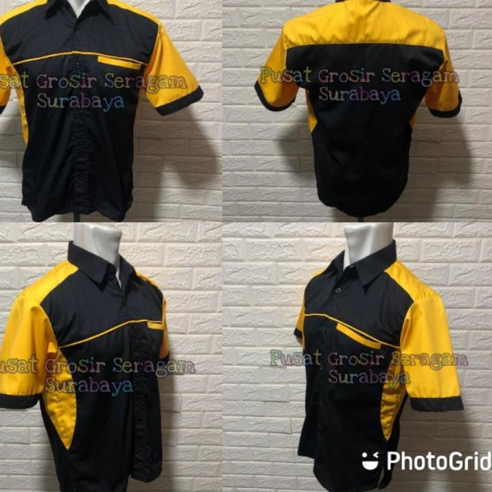 Recomend Grosir Baju Kerja pria seragam kerja pria kemeja kerja pria hijau tosca hitam baju kerja ka
