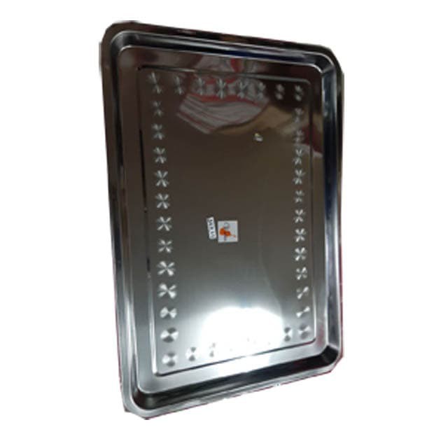 Violin nampan stainless 50 x 35 cm