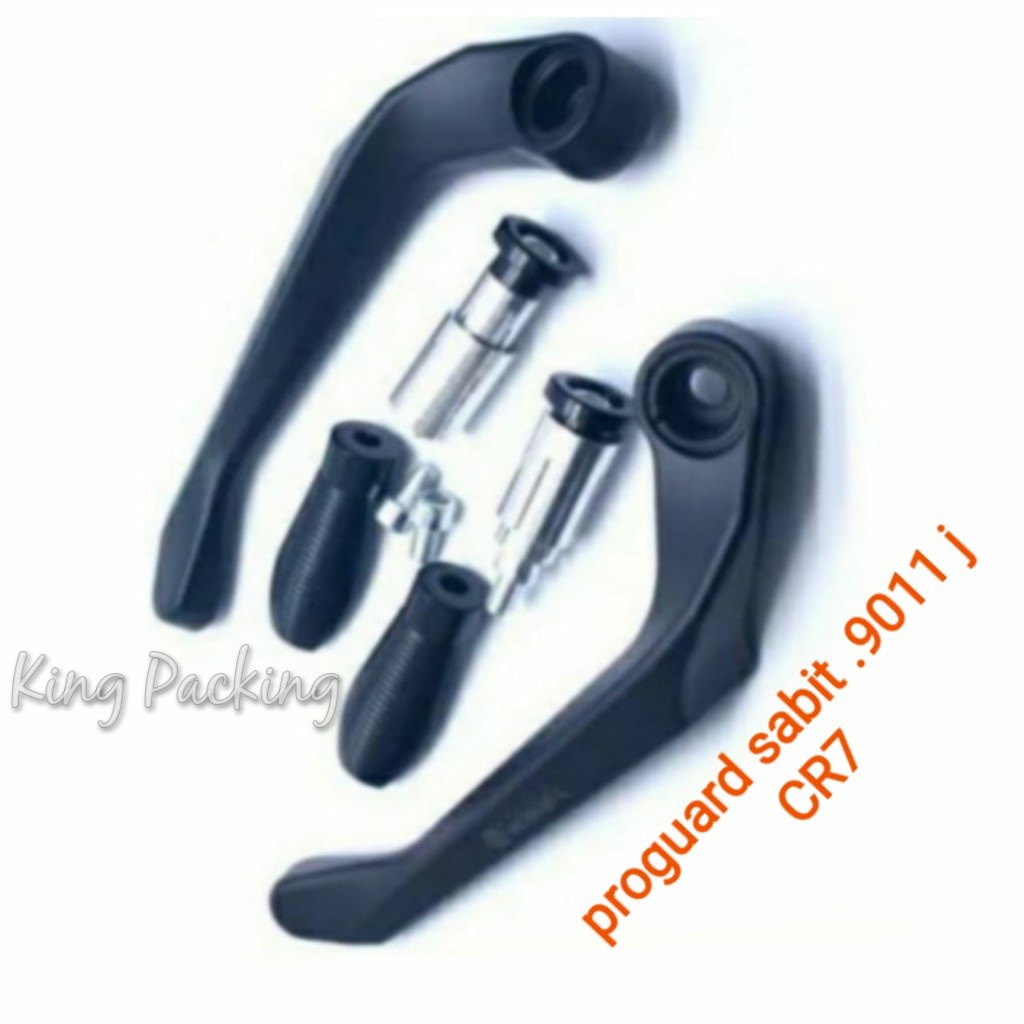 Proguard Sabit CR7 Hitam Universal Cocok Semua Motor