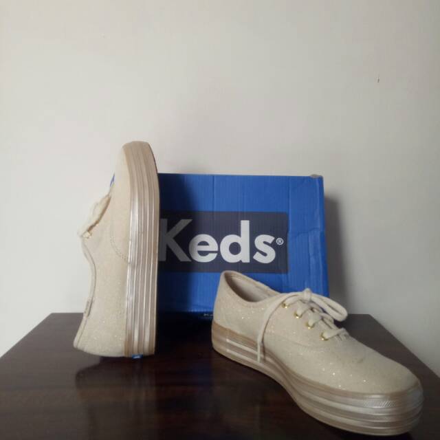 gold keds