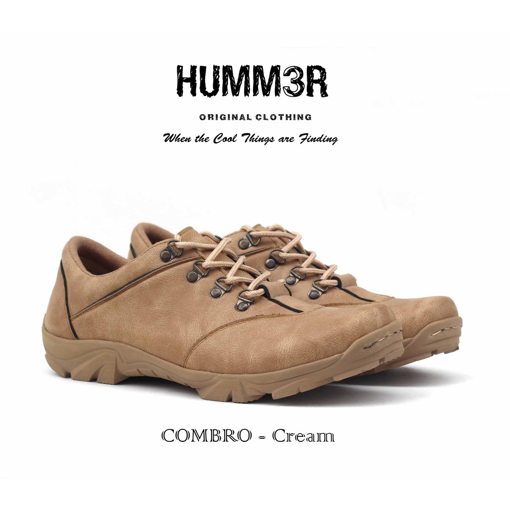 Sepatu humm3r combro SEPATU KULIT ORIGINAL