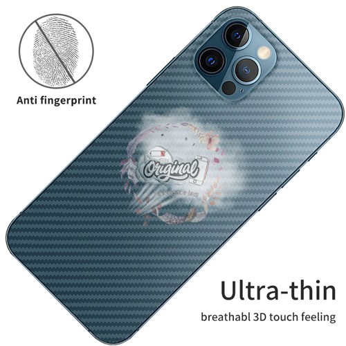 GARSKIN ANTI GORES BELAKANG SKIN CARBON 3D Oppo F9 F11 F17 F19 PRO OR207