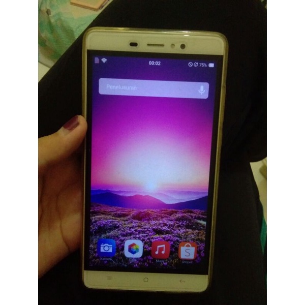 JUAL CEPAT HP SECOND Polytron ZAP 6 Posh Note 4G551 RAM 2GB ROM 16GB (LENGKAP DENGAN CAS, EARPHONE, 