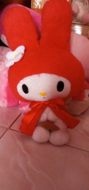 Boneka my melody bulu bagus