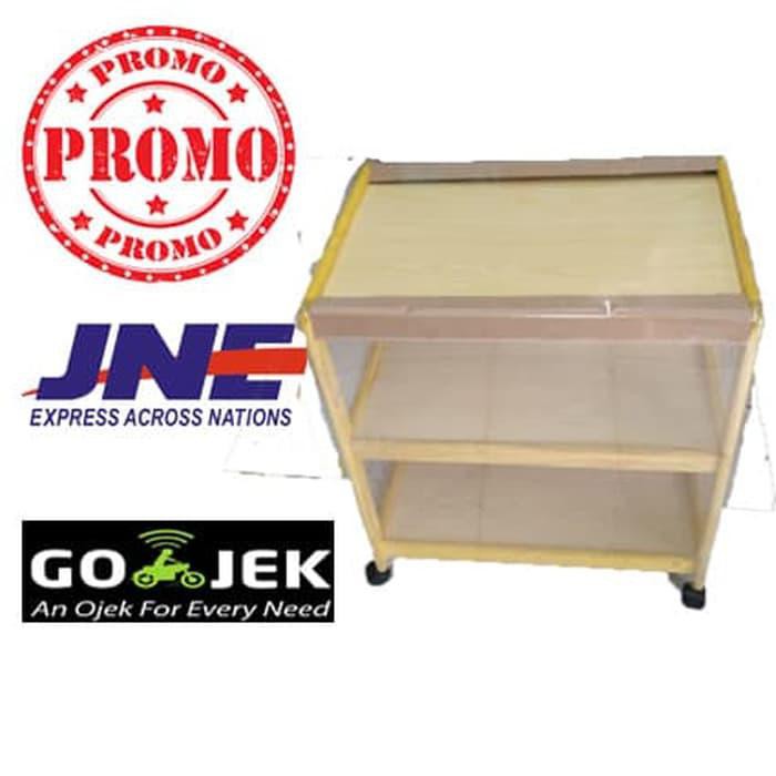Best Seller PROMO MURAH TEMPAT TV MEJA TV / RAK TV KAYU / BUFET TV KAYU RODA Stok Terbatas