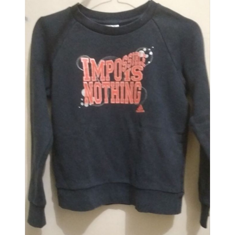 Preloved Sweater Adidas (10-12 thn)