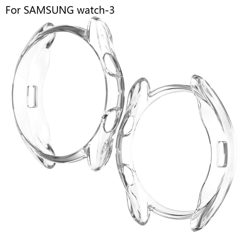 Pelindung Layar Bahan TPU Ukuran 41mm 45mm Untuk samsung galaxy watch 3