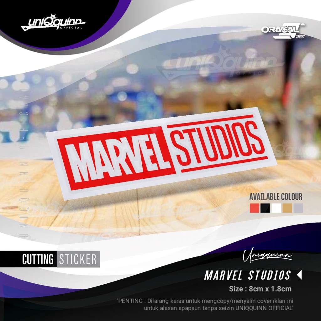 

UQ Stiker Marvel Studio | Cutting Stiker Marvel Studio Stiker Cutting Custom