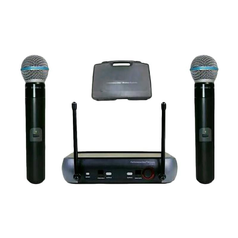 Mic Wireless Shure PGX 242 Baru Murah Bagus koper