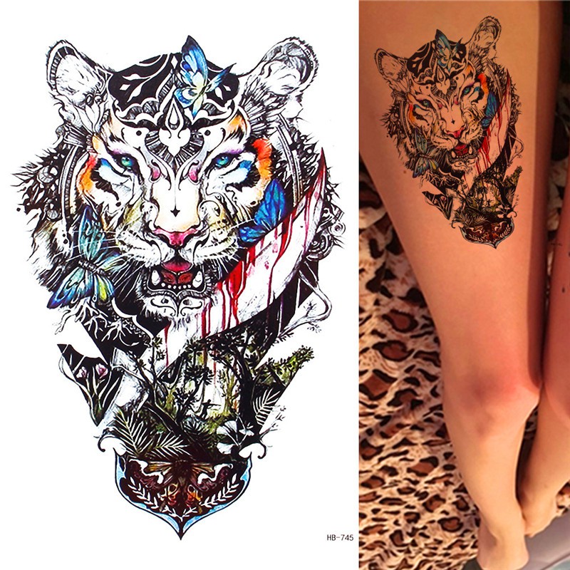 Paling Keren 21+ Gambar Tato Harimau Keren