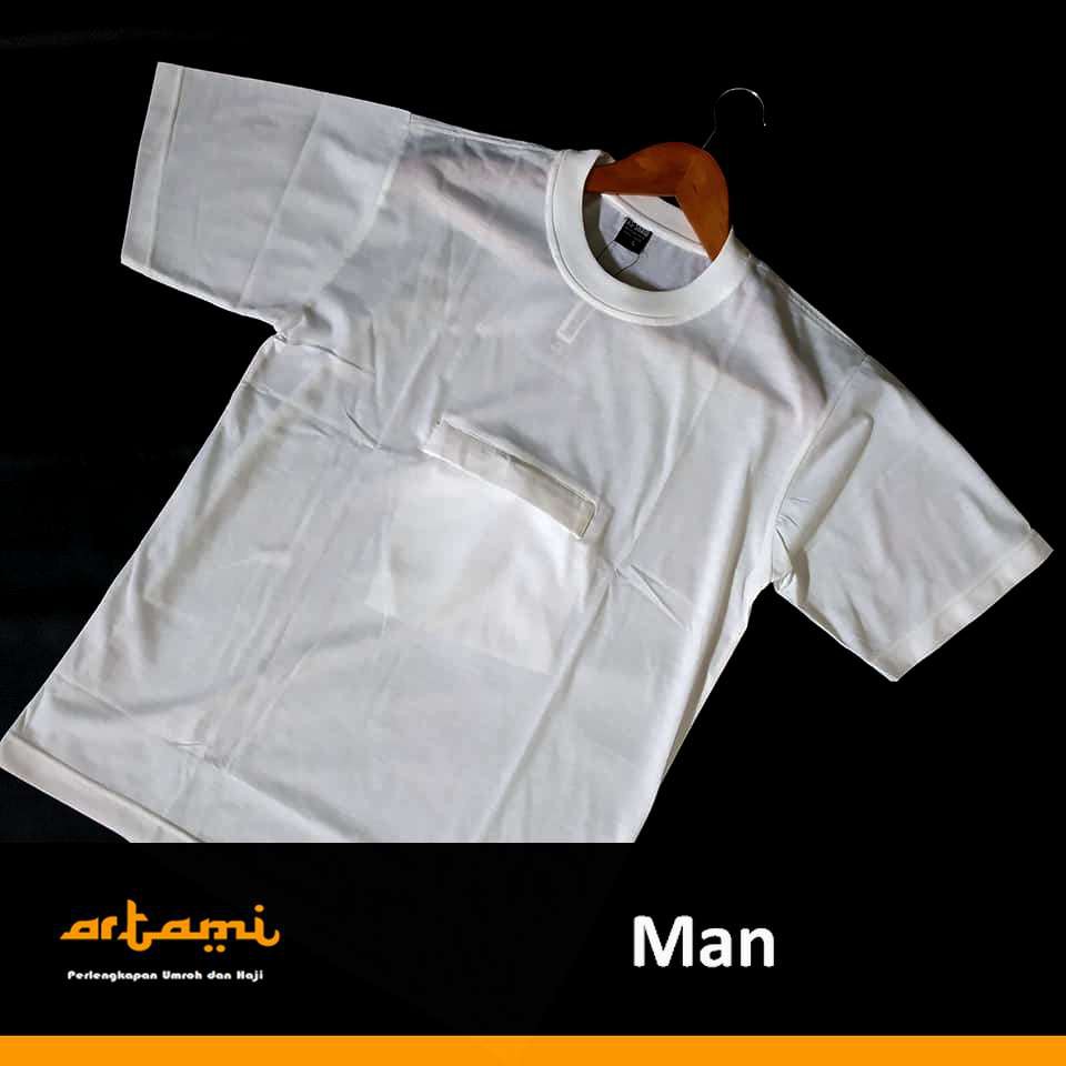 Kaos Kantong Doraemon Pria Umroh Haji