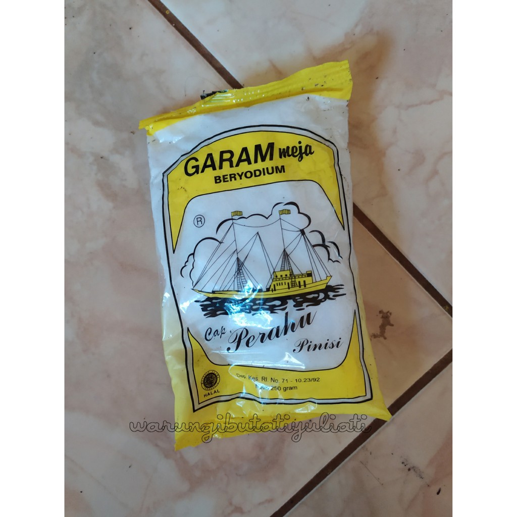 

Garam Meja Cap Pinis Perahu