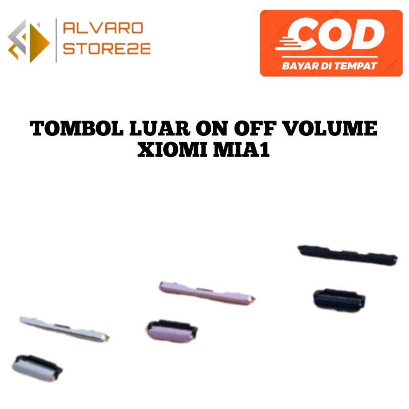 tombol on off power volume Xiaomi Mi A1 5X