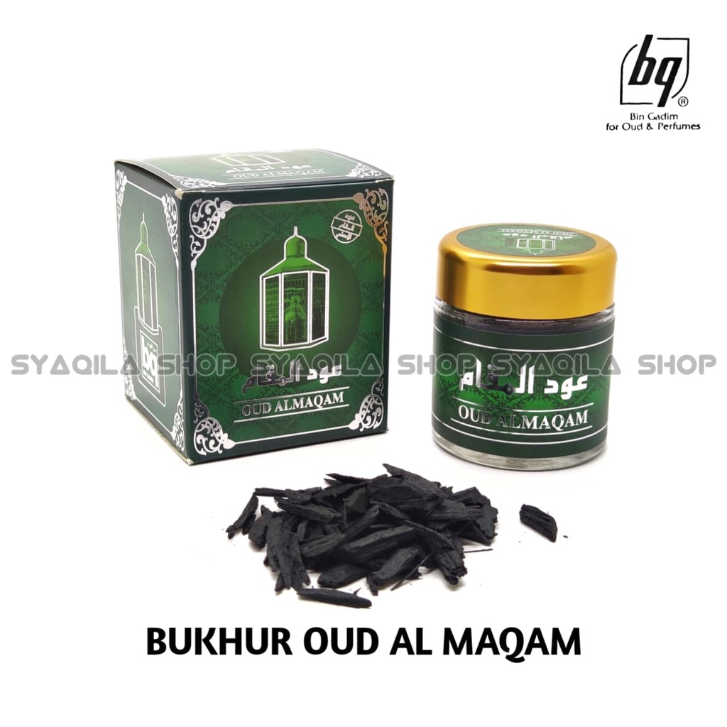 Bukhur Oud Al Maqam Bin Gadim BQ Bakhour Original Import KSA Buhur Saudi Asli Bakhoor Dupa Menyan Gahru