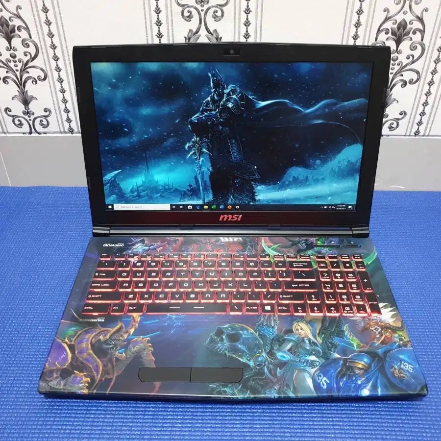 Laptop MSI Core i7 VGA Nvidia 8GB SSD 128GB HDD 1TB Bekas Second