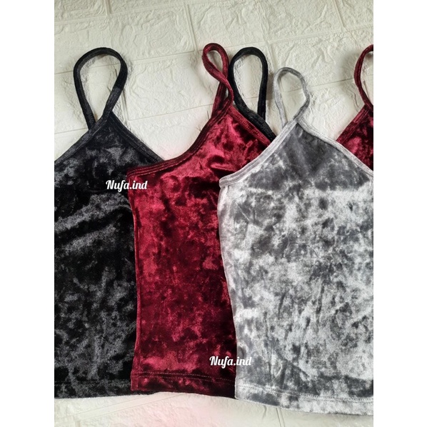 Popular21 Velvet Tanktop