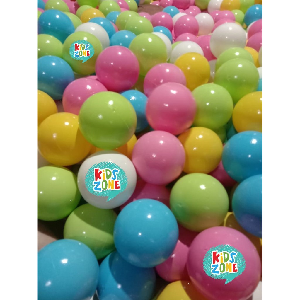 Mandi Bola Anak BAHAN TEBAL SNI WARNA PASTEL PREMIUM ISI 100-3