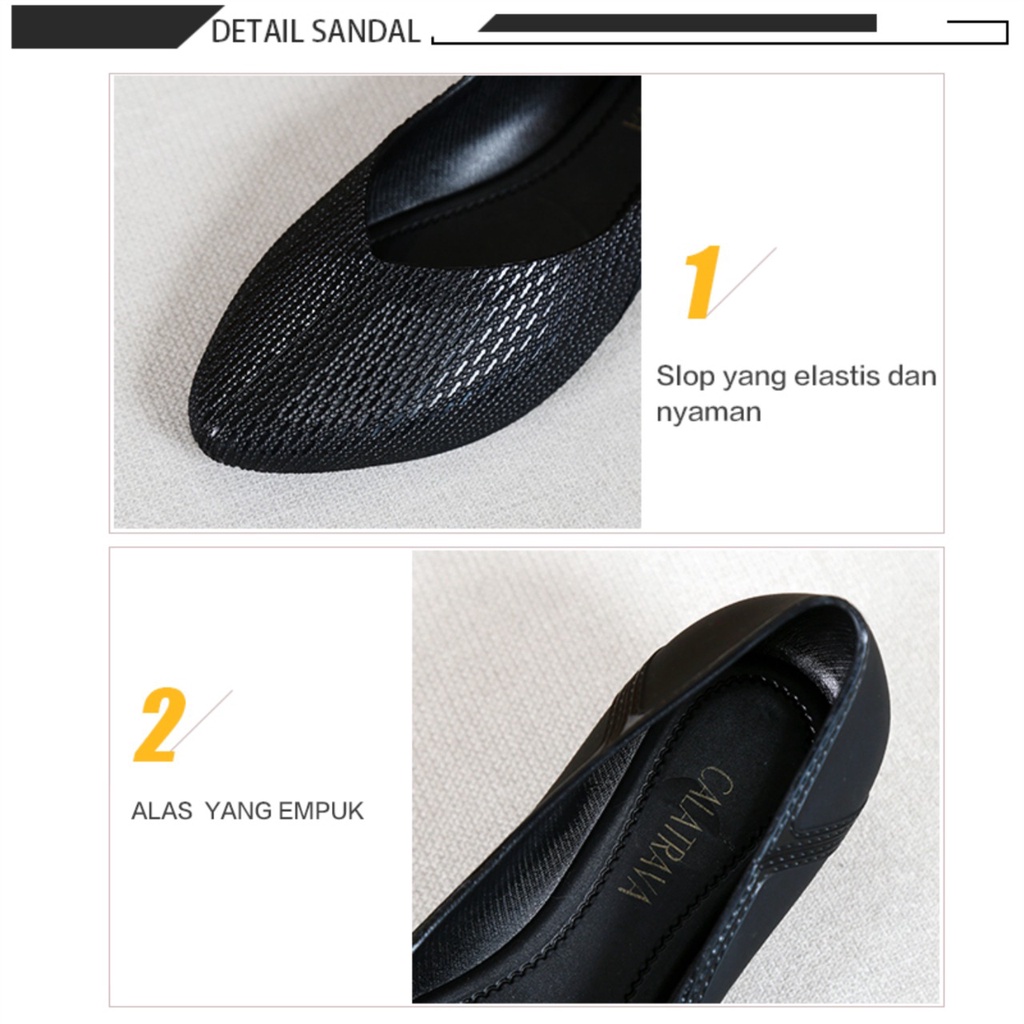 Sepatu Wanita / Flat Shoes Wanita l A559-2