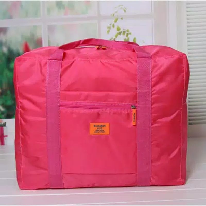 Medan Termurah Travel bag Import Tas travel lipat simple parasut tebal