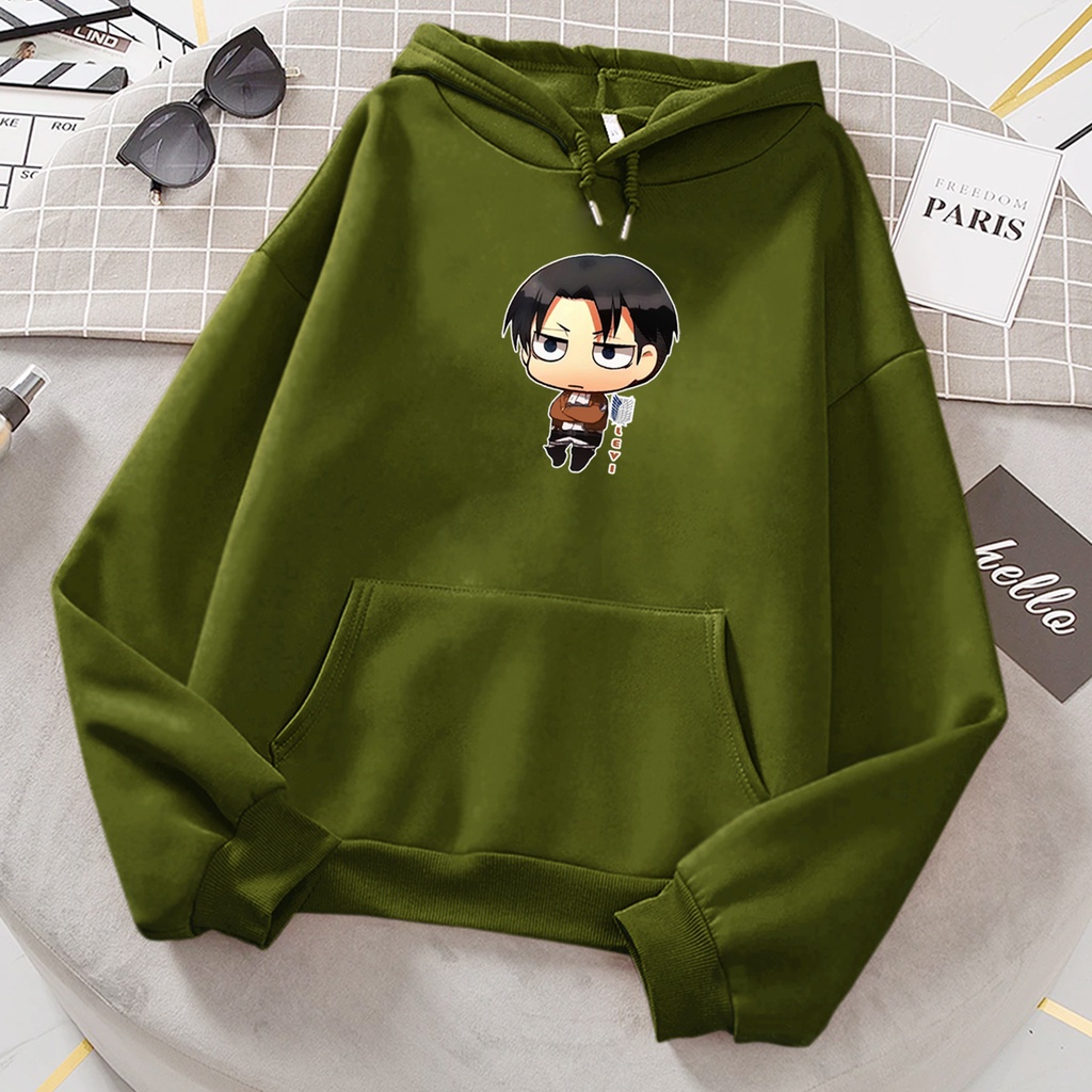 Sweater hoodie anak AOT LEVY sweter anak cowok cewek murah