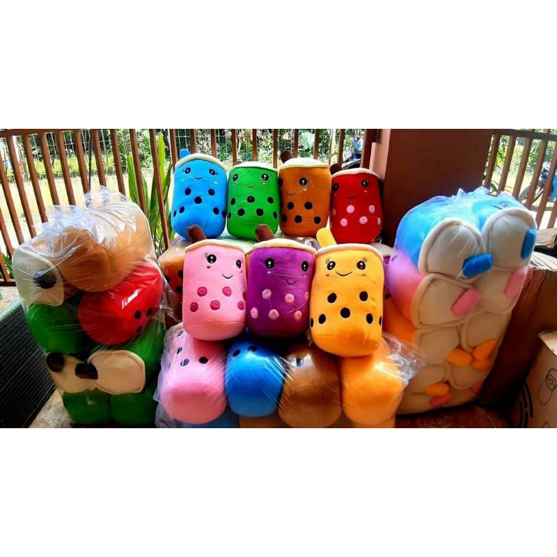 Boneka Boba Jumbo / Boneka Viral Boba / boneka Boba led