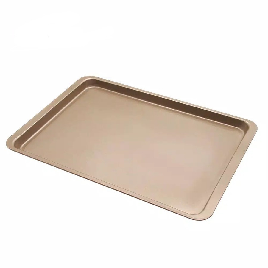 Loyang Kue Kering Anti Lengket Alas Oven Microwave Baking Tray Non Stick