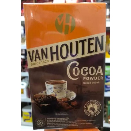 Cokelat Bubuk (Cocoa Chocolate Powder) Van Houten - Cokelat Bubuk 100x90gr Gosend/Grab Only!