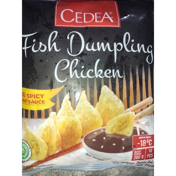 

Cedea Fish Dumpling Ayam 200Gr