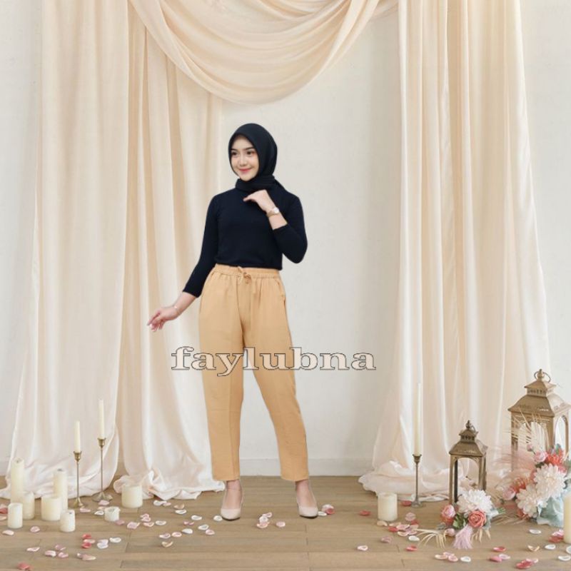 BAGGY PANTS KRINGKLE PREMIUM / BAGGY KRINGKLE JUMBO / PANTS BIG SIZE / CELANA PANJANG WANITA / BAGGY JUMBO