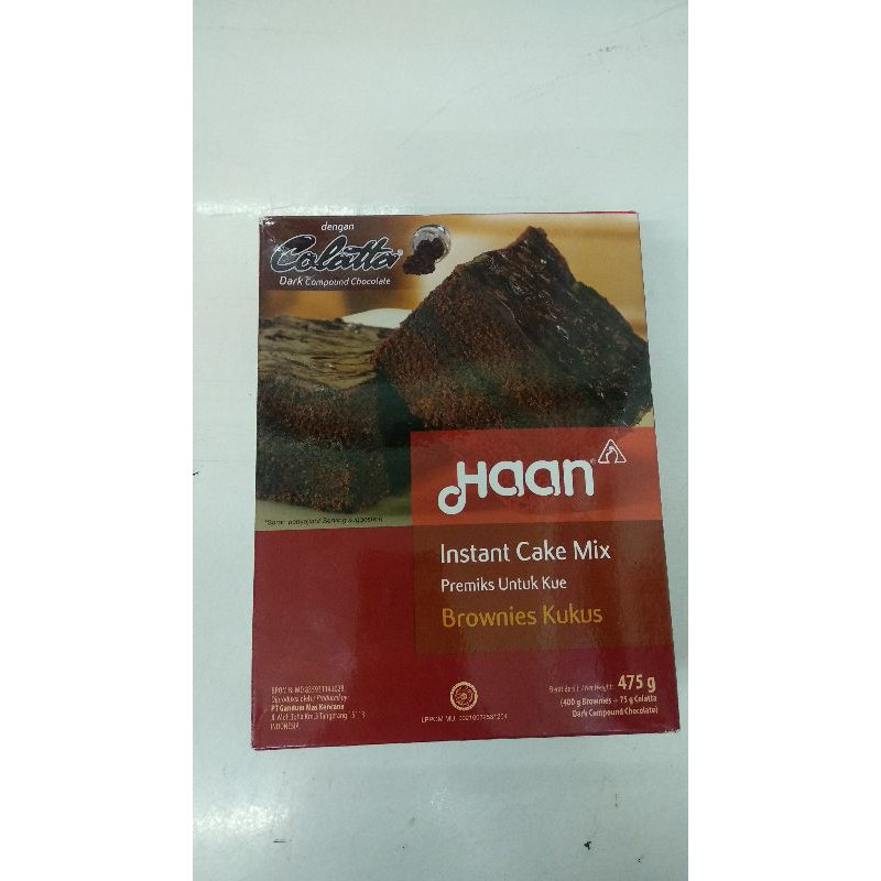 

HAAN Brownies Kukus 475g