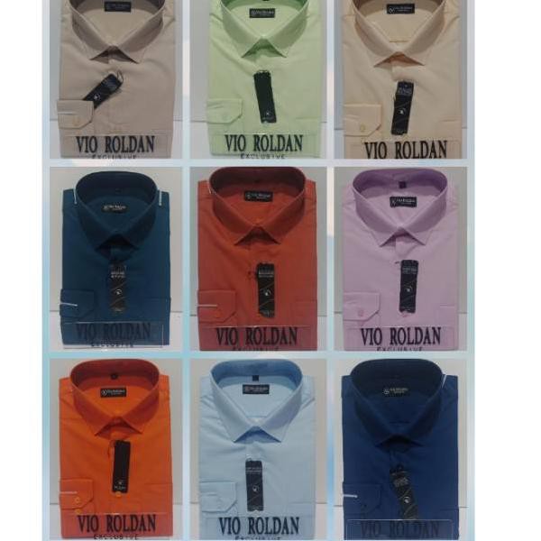 SHopee Mall Kemeja Polos Lengan Panjang Kemeja Kerja Kemeja Kantor Kemeja Formal Katun Kemeja Pria