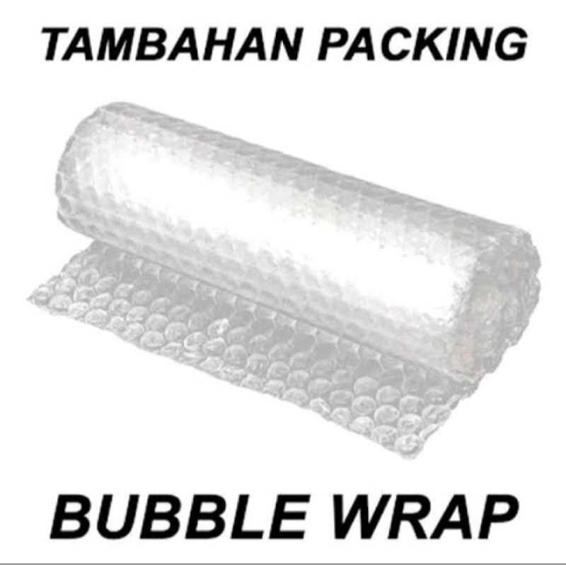 

Bubble Wrap Tambahan Packing