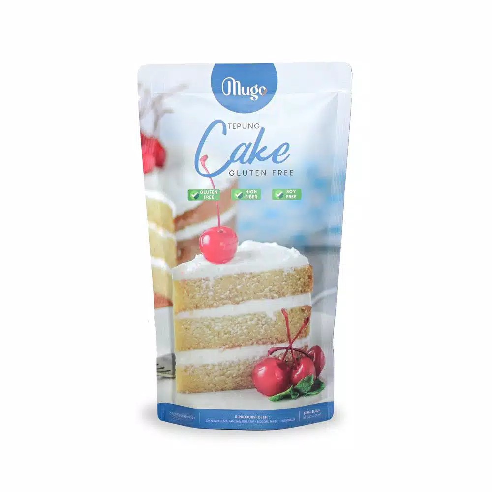 

MUGO Tepung Cake 250 gr Gluten Free Alami Lokal Premiks