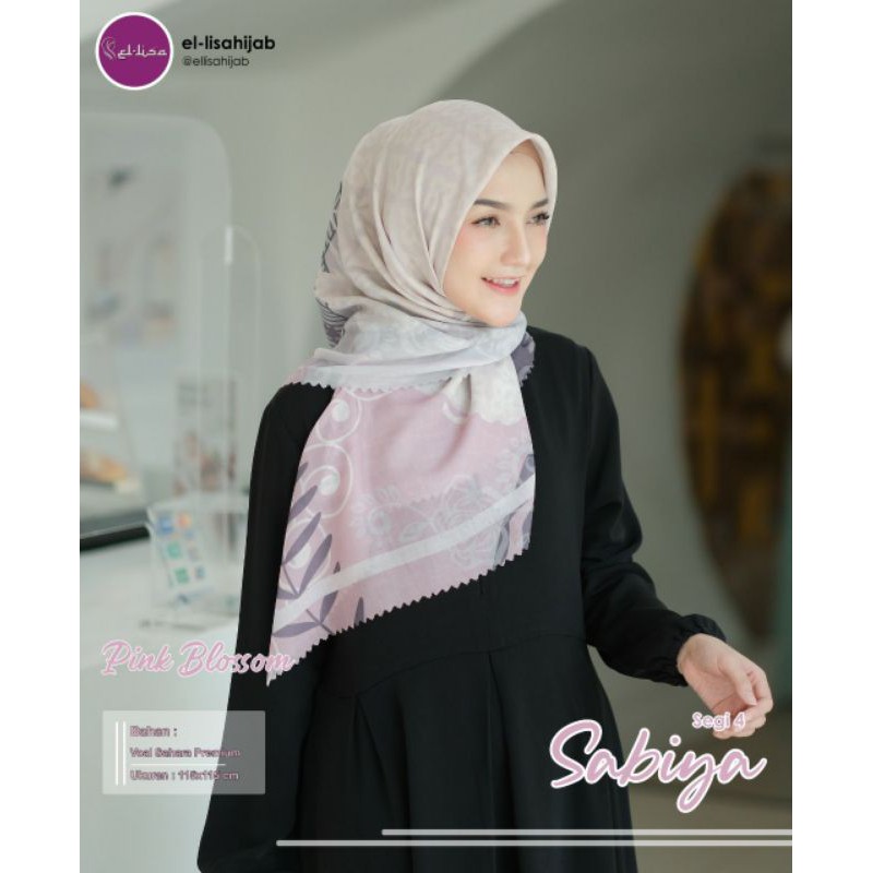 segi empat sabiya Ellisa Hijab