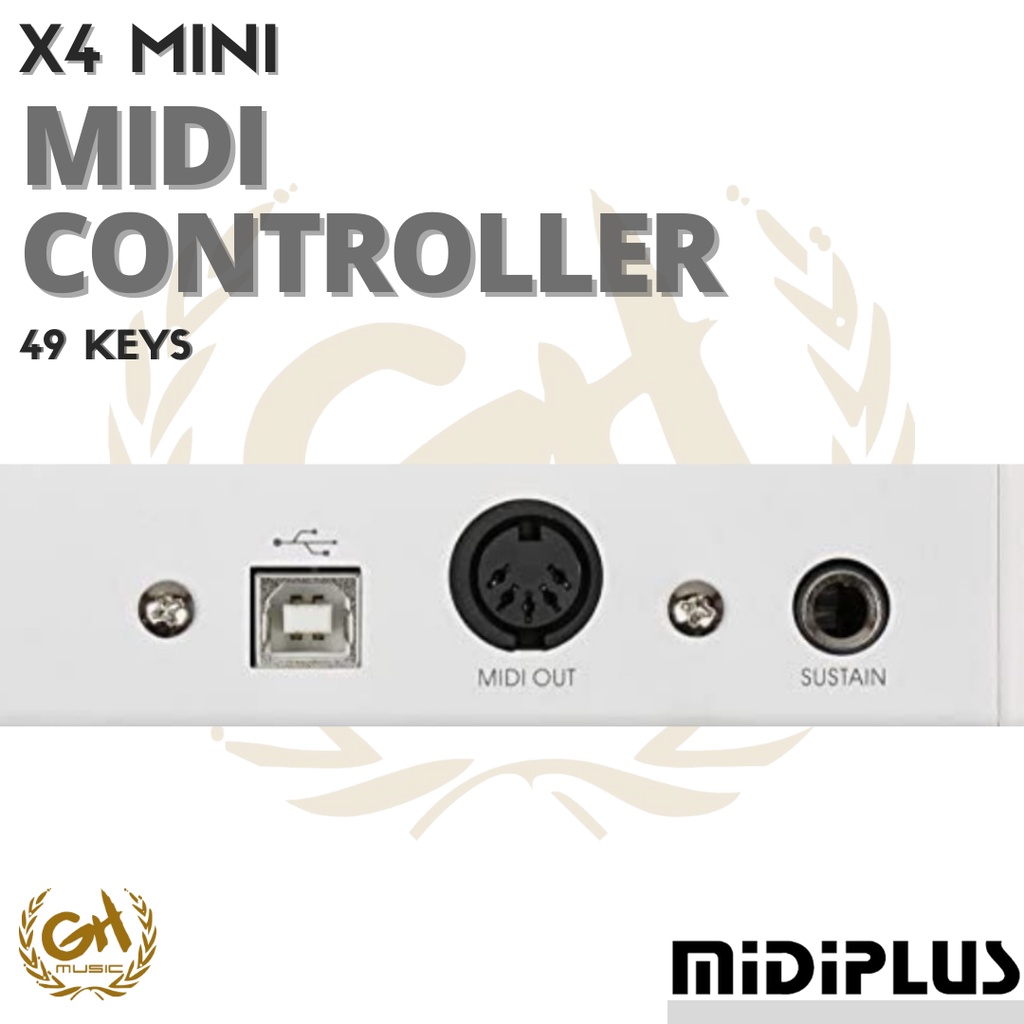 NEW  MIDIPLUS X4 MINI MIDI CONTROLLER