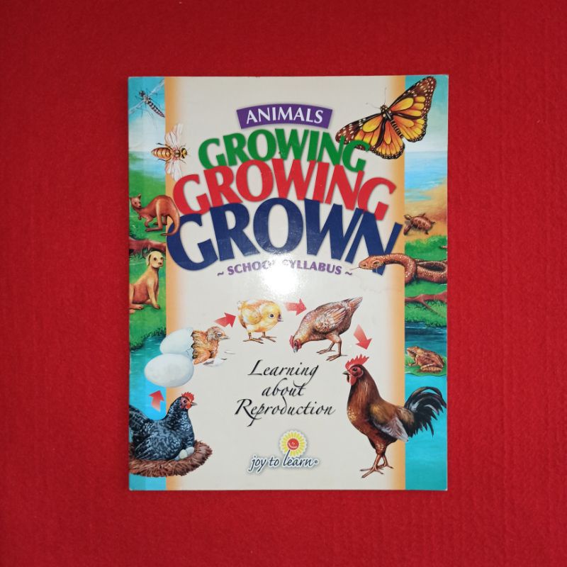buku Anak-anak bahasa Inggris animals growing