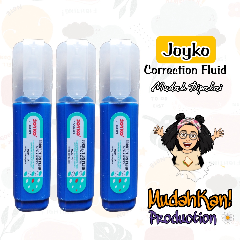 

STIPO JOYKO [ CF-S201PT ] [ per pcs ] correction pen / setipo / penghapus pulpen cair / Tipe X