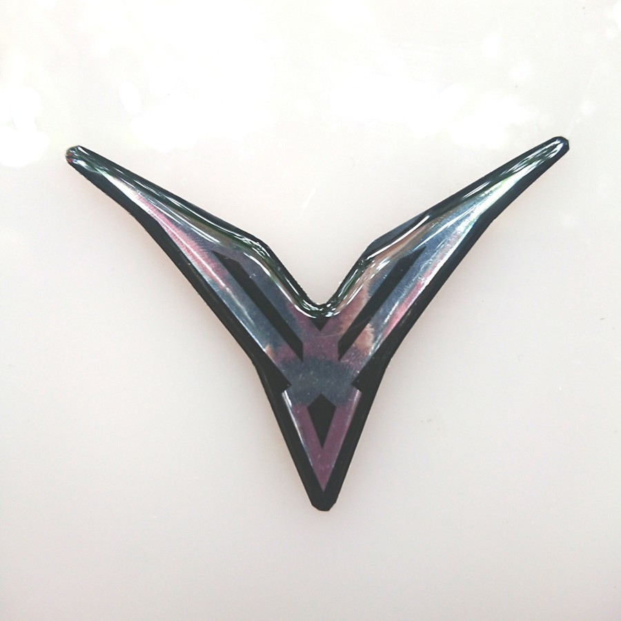 Stiker emblem 3D logo Yamaha Vixion R