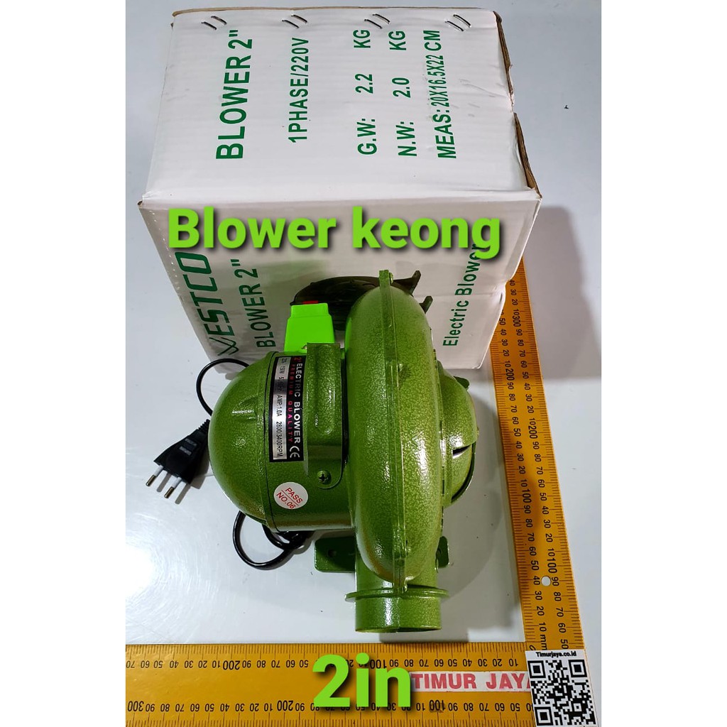 Elektrik blower 2 inch NANKAI mesin blower keong 2&quot;