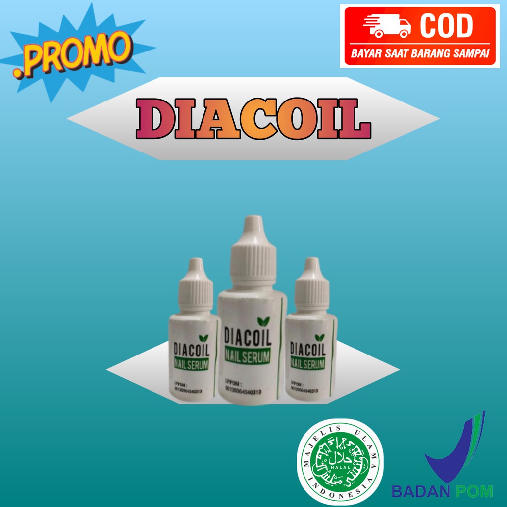 DIACOIL  NAIL SERUM ( Penghilang Jamur Kuku, Kuku Bernanah, Cantengan ) Herbal Alami 100% Original
