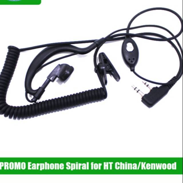 HANDFREE EARPHONE HEADSET HT MODEL SPIRAL