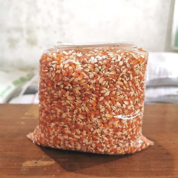 Jagung kristal / Pakan burung merpati / pakan burung dara / pakan burung repack 1 kg