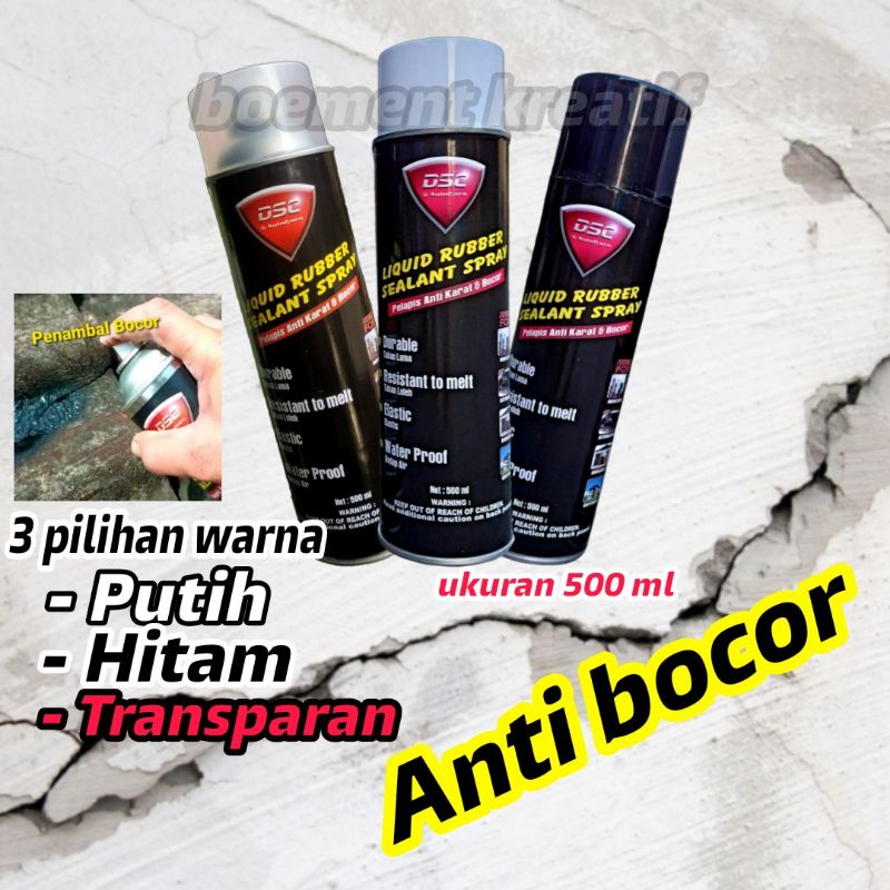 ANTI BOCOR SEMPROT / PENAMBAL ATAP BOCOR / SPRAY AJAIB / WATERPROOF