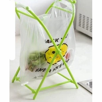 Hanger Frame Lipat Kantong Plastik Hanger Kantong Plastik Sampah